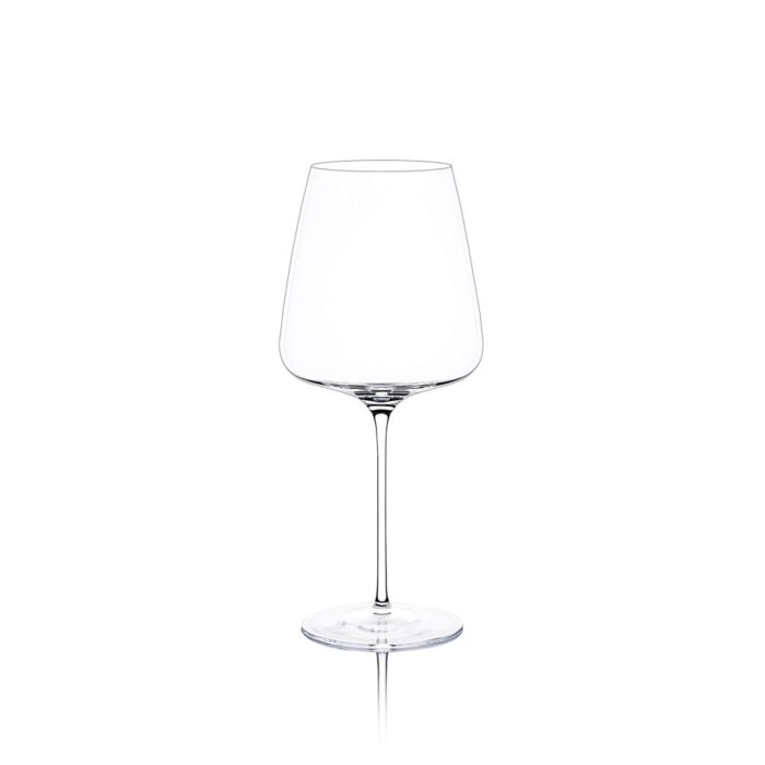 Etoilé Noir Set 6 Calici Vino In Vetro Cristallino 790 Cc.