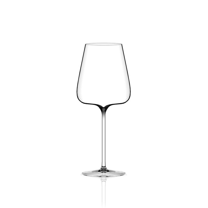 Etoilé Noir Set 6 Calici Vino In Vetro Cristallino 790 Cc.