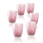 Vertigo Tumbler Amethyst White Set 6 bicchieri Italesse