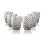 Vertigo Tumbler Black White Set 6 bicchieri Italesse
