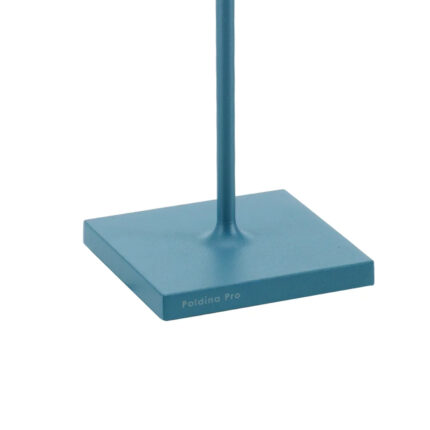 Poldina lampada portatile ricaricabile a led color Blu Avio