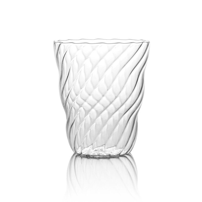Twist Tumbler Clear Set 6 Bicchieri Italesse
