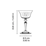 Wormwood Presidente Arthemisia Glass Italesse Dimensions1