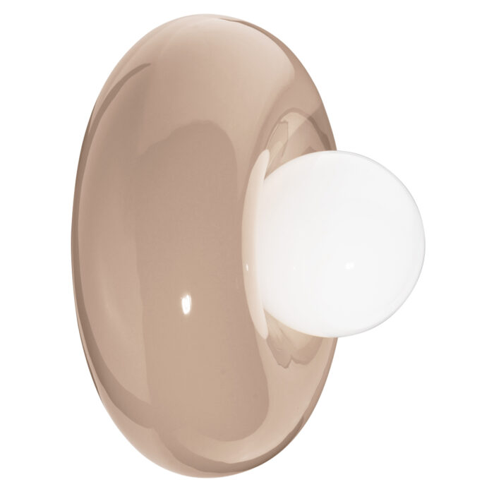 Applique Da Parete Grigio Sabbia Bumbum Di Ferroluce