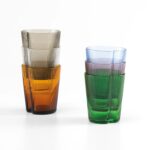 Bicchiere Handy Tumbler Vetro Mix Zafferano Impilabile
