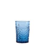 Bicchiere Provenzale Tumbler Acquamarina Vetro Zafferano