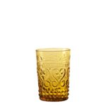 Bicchiere Provenzale Tumbler Ambra Vetro Zafferano