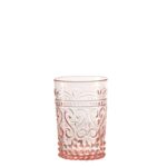 Bicchiere Provenzale Tumbler Rosa Vetro Zafferano