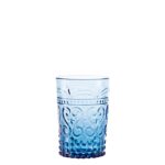 Bicchiere Provenzale Tumbler Turchese Vetro Zafferano