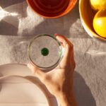 Bilia Tumbler Bicchiere Verde Zafferano