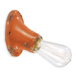 C1500_arancio applique da parete in ceramica