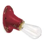 C1500_bordeaux applique da parete in ceramica