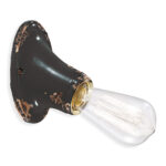 C1500_nera applique da parete in ceramica