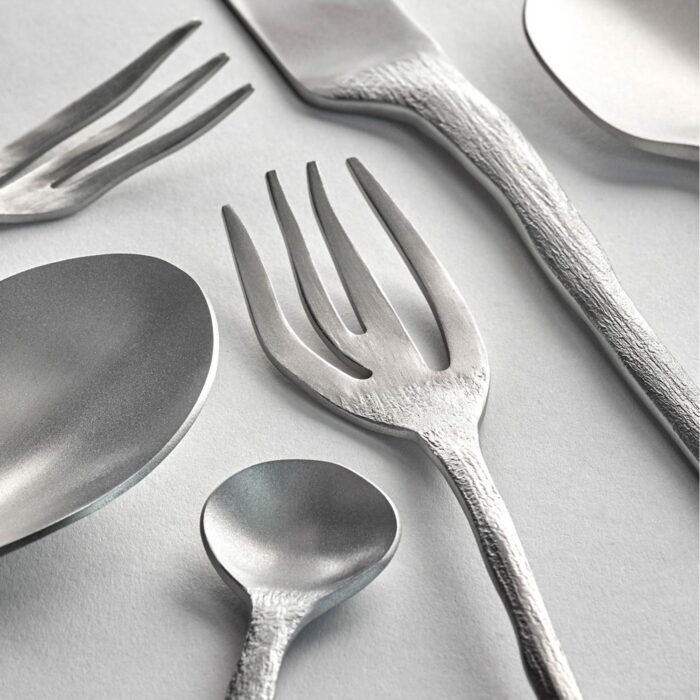 Forchetta Da Dessert Flora Vulgaris Acciao Inox  Base By Roos Van De Velde