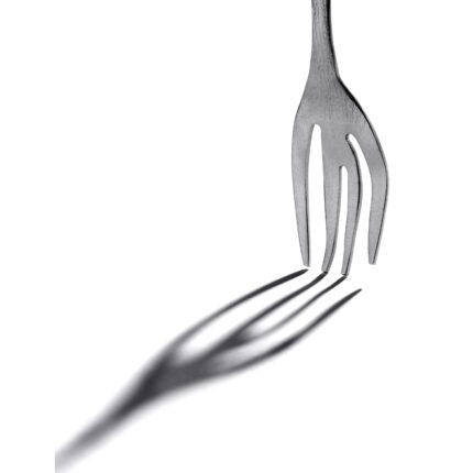 Forchetta Flora Vulgaris Acciao Inox  Base by Roos Van de Velde