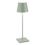 Poldina 61 Salvia Portable Lamp By Zafferano