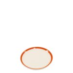 Rim Piattino Arancione Fatto A Mano Zafferano 8