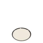 Rim Piattino Nero Fatto A Mano Zafferano 3