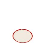 Rim Piattino Rosso Fatto A Mano Zafferano 7