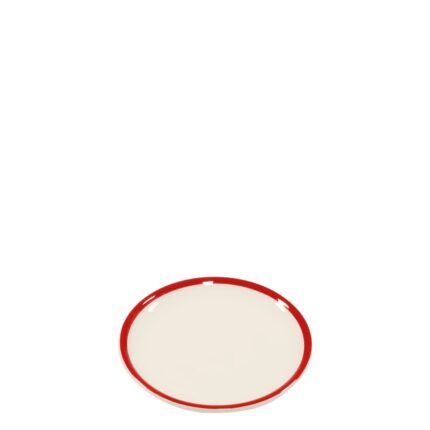 Rim Piattino Rosso Fatto A Mano Zafferano 7