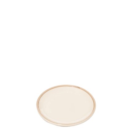 Rim Piattino Sabbia Fatto A Mano Zafferano