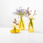 Un Fiore Giallo Oro Vaso Vetro 22cl Zafferano Lifestyle