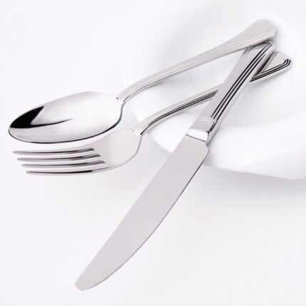 Set posate in acciaio 24 pezzi Octavia confezione standard