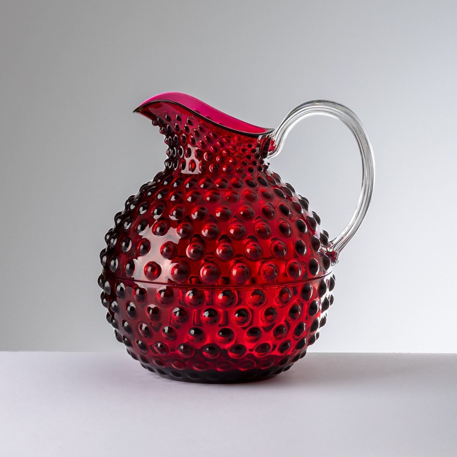 Brocca Genekrupa Rubino 2460 Acrilico MariolucaGiusti Florence Italy