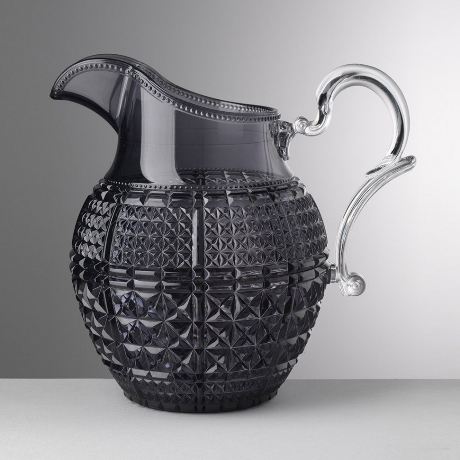 Brocca Halina Grigio 2220 Acrilico MariolucaGiusti Florence Italy