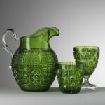 Brocca Halina Verde 2221 G1 O Acrilico MariolucaGiusti Florence Italy