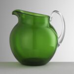 Brocca Plutone Verde 1778 Acrilico MariolucaGiusti Florence Italy