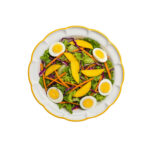 DolceVita Filo Giallo Ambient Insalatiera 33cm Ceramica Smaltata Arcucci