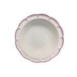 DolceVita Filo Rosa Insalatiera 33cm Ceramica Smaltata Arcucci