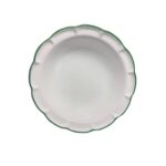 DolceVita Filo Verde Insalatiera 33cm Ceramica Smaltata Arcucci