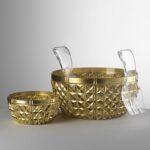 Insalatiera Churchill Oro 2297 G1 O Acrilico MarioLucaGiusti Florence