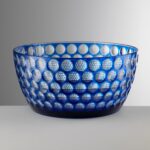 Insalatiera Lente Blu 1292 Acrilico MarioLucaGiusti Florence