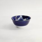 Japonism Lion Porcelain Small Tayo Bowl 12.7x6.8cm 350ml Blue Tokyo Design1
