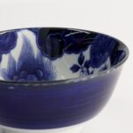 Japonism Lion Porcelain Small Tayo Bowl 12.7x6.8cm 350ml Blue Tokyo Design4