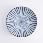 Natsu Tokusa Mixed Bowl 17.8cm Porcellana Blue White 22334 Di Tokyo Design Studio 1