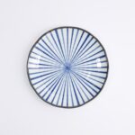 Natsu Tokusa Piatto 16.5x2cm Porcellana Blue White 22331 Di Tokyo Design Studio 1