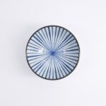 Natsu Tokusa Rice Bowl 12cm Porcellana Blue_White 22326 Di Tokyo Design Studio 1