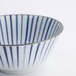 Natsu Tokusa Tayo Bowl 15.2cm Porcellana Blue_White 22327 Di Tokyo Design Studio 3