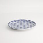 Nippon Blue Plate 16x2cm Star Porcelain Tokyo Design Made In Japan1