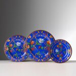 Pancale Blu Piano Fondo Frutta 2450 Melamina By MariolucaGiusti Florence Italy