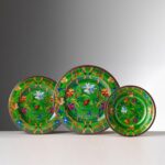 Piatti Piani Fondi Frutta Pancale Verde Set 6 Melamina By Mario Luca Giusti