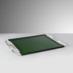 Vassoio Flag Verde 2580 G1 Acrilico MarioLucaGiusti Florence Tuscany