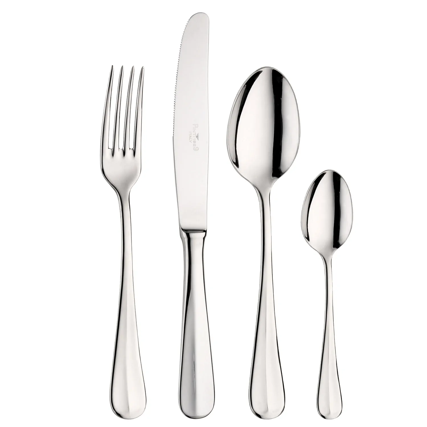 0830 Baguette Set 24pc Posate Acciaio Lucido Di Pintinox 1