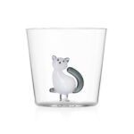Tabby Cat Tumbler Gatto Bianco Coda Grigia Ichendorf Milano