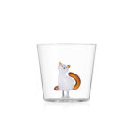 0935209008 Tabby Cat Tumbler Gatto Bianco Con Coda Ambra Ichendorf Milano