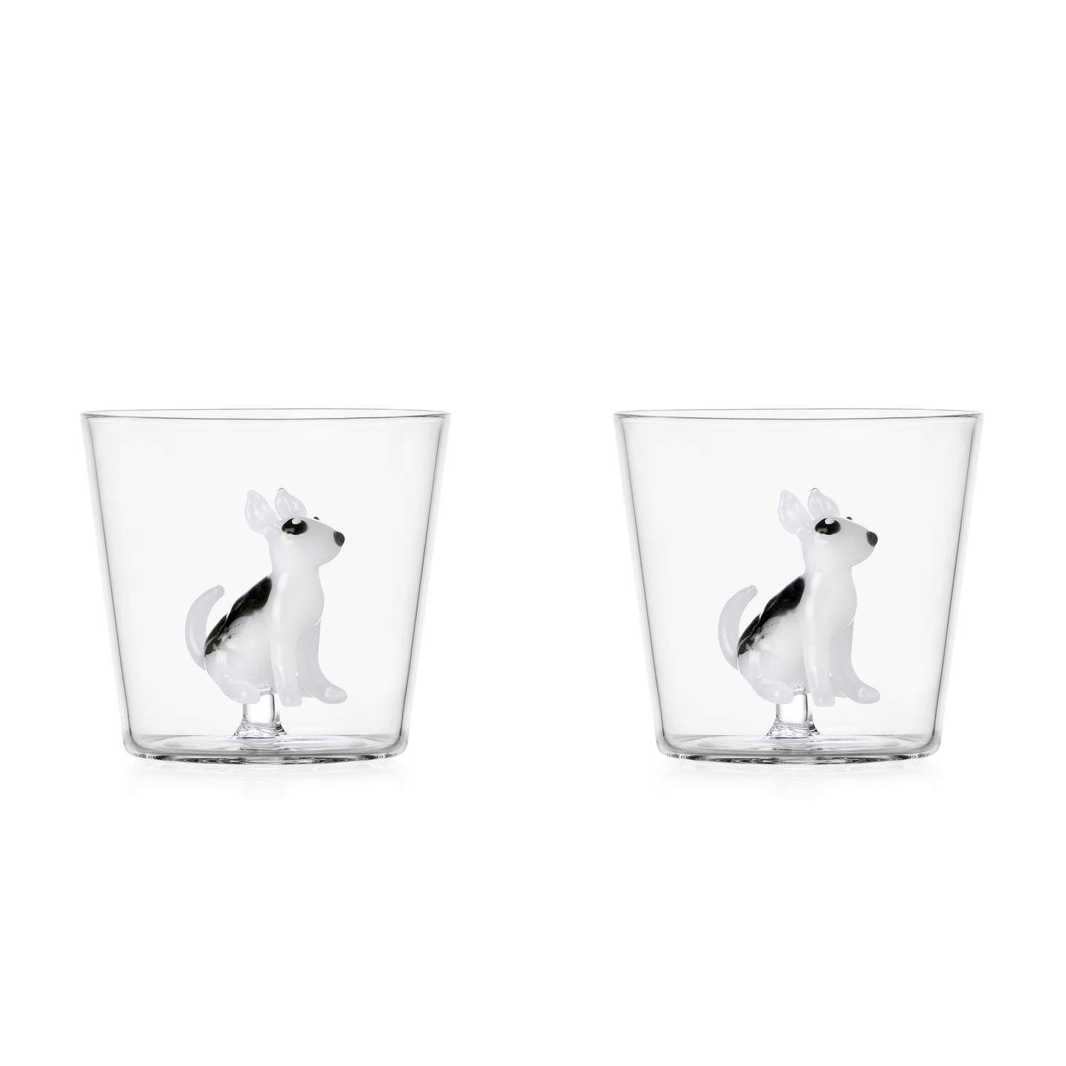 Bull Terier Set2Pz Dogs Vetro Borosilicato Ichendorf Milano Italy Set2Pz Dogs Vetro Borosilicato Ichendorf Milano Italy